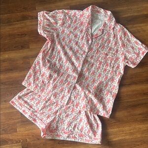 Pink Paisley Women's Pajama Set